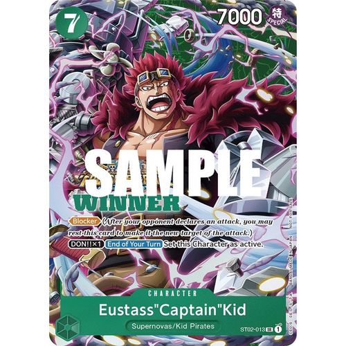 Eustass"Captain"Kid (Winner Pack Vol. 5) (ST02 - 013) [One Piece Promotion Cards] - PokéBox Australia