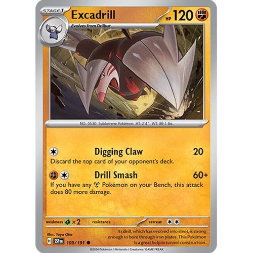 Excadrill (109/191) [SV08: Surging Sparks] - PokéBox Australia