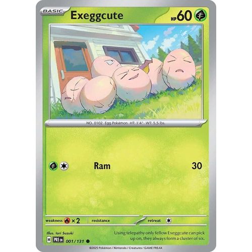 Exeggcute (001/131) [SV: Prismatic Evolutions] - PokéBox Australia