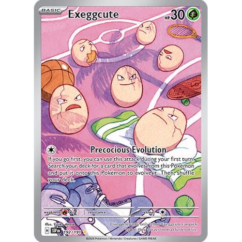 Exeggcute (192/191) [SV08: Surging Sparks] - PokéBox Australia