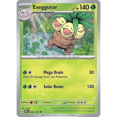 Exeggutor (002/131) [SV: Prismatic Evolutions] - PokéBox Australia
