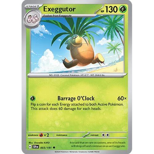 Exeggutor (003/191) [SV08: Surging Sparks] - PokéBox Australia