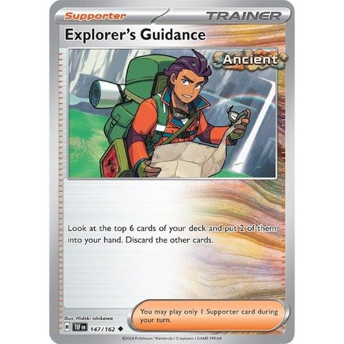 Explorer's Guidance (147/162) [SV05: Temporal Forces] - PokéBox Australia