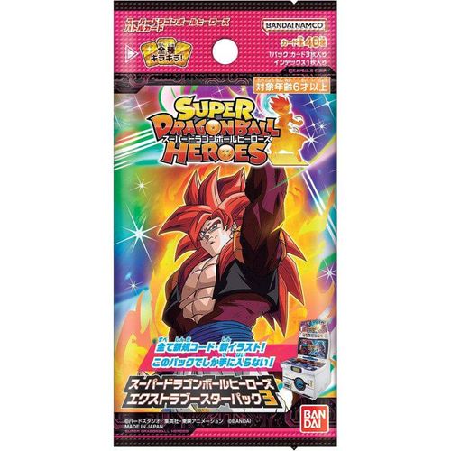 Super Dragon Ball Heroes Extra Booster Box Vol. 03 - Japanese TCG - PokéBox Australia