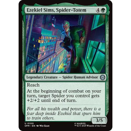 Ezekiel Sims, Spider - Totem (100) (Marvel's Spider - Man) - PokéBox Australia