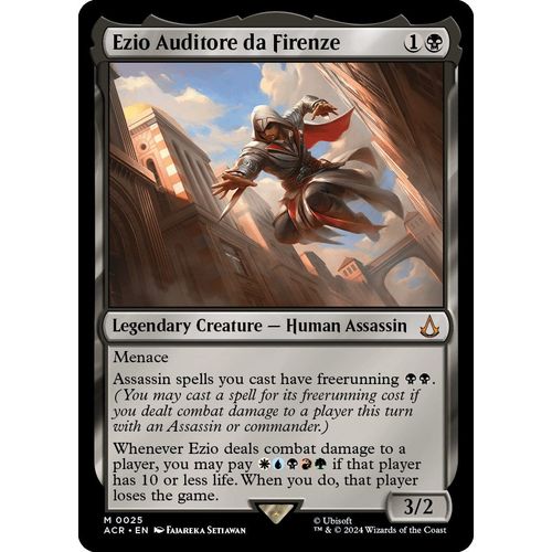 Ezio Auditore da Firenze (25) [Universes Beyond: Assassin's Creed] - PokéBox Australia
