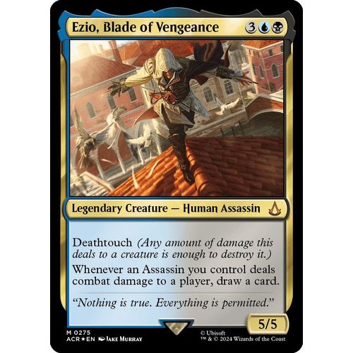 Ezio, Blade of Vengeance (275) [Universes Beyond: Assassin's Creed] - PokéBox Australia