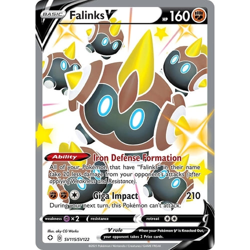 Falinks V (SV115/SV122) (Shining Fates: Shiny Vault) - PokéBox Australia