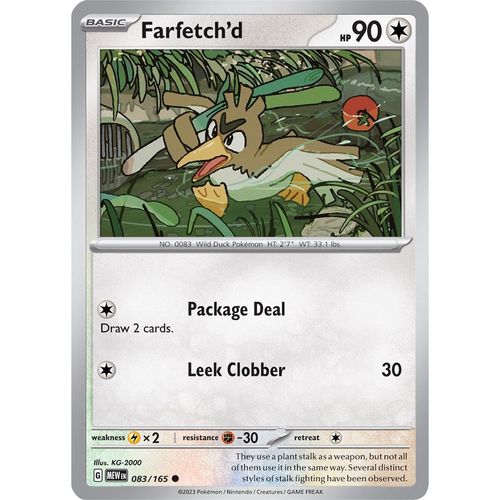 Farfetch'd (083/165) [SV: Scarlet & Violet 151] - PokéBox Australia