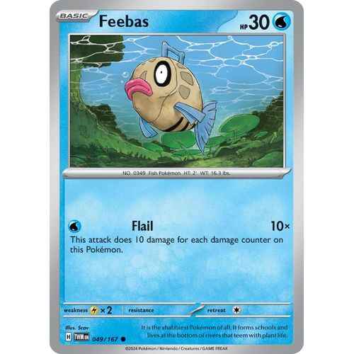 Feebas (049/167) [SV06: Twilight Masquerade] - PokéBox Australia