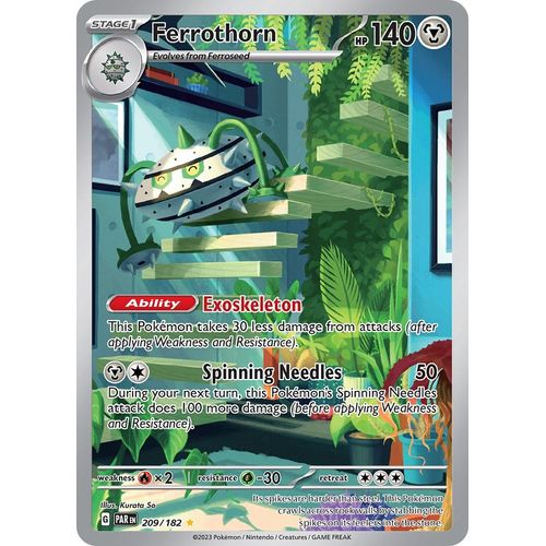 Ferrothorn (209/182) [SV04: Paradox Rift] - PokéBox Australia