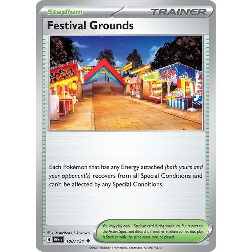 Festival Grounds (108/131) [SV: Prismatic Evolutions] - PokéBox Australia