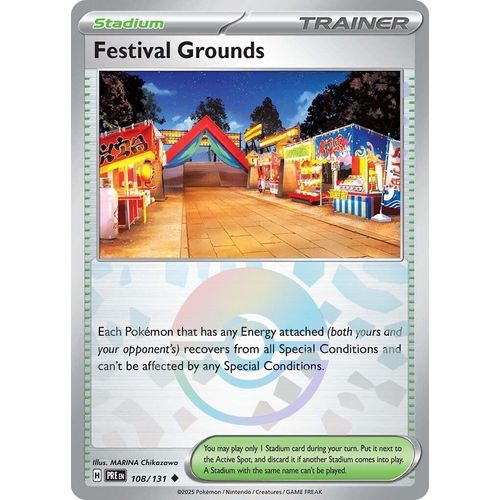 Festival Grounds (Poke Ball Pattern) (108/131) [SV: Prismatic Evolutions] - PokéBox Australia