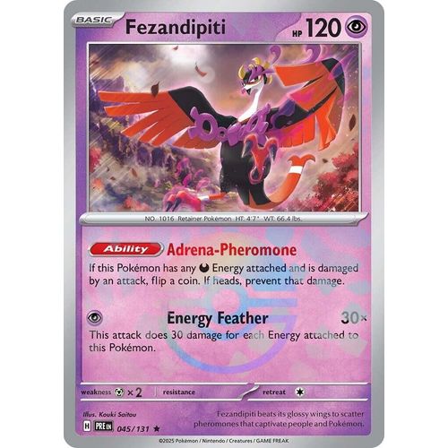 Fezandipiti (Poke Ball Pattern) (045/131) [SV: Prismatic Evolutions] - PokéBox Australia
