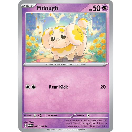 Fidough (038/091) [SV: Paldean Fates] - PokéBox Australia