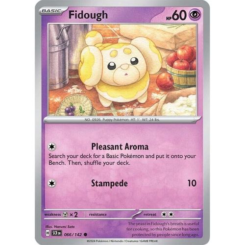 Fidough (066/142) [SV07: Stellar Crown] - PokéBox Australia