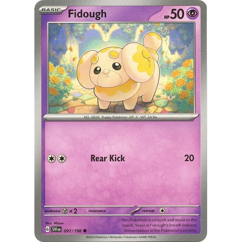 Fidough (097/198) [SV01: Scarlet & Violet Base Set] - PokéBox Australia