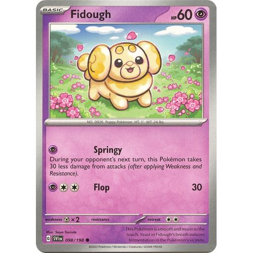 Fidough (098/198) [SV01: Scarlet & Violet Base Set] - PokéBox Australia