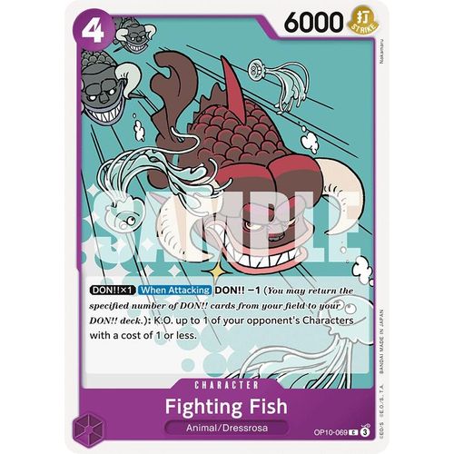 Fighting Fish (OP10 - 069) [Royal Blood] - PokéBox Australia