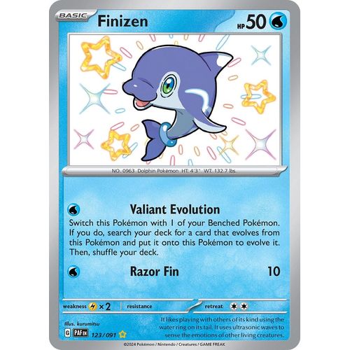Finizen (123/091) [SV: Paldean Fates] - PokéBox Australia