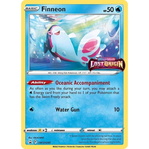 Finneon - SWSH240 (Prerelease) (SWSH240) (SWSH: Sword & Shield Promo Cards) - PokéBox Australia