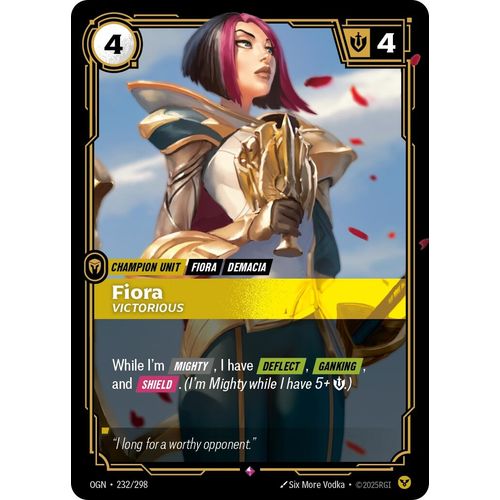 Fiora - Victorious (232/298) (Origins) - PokéBox Australia