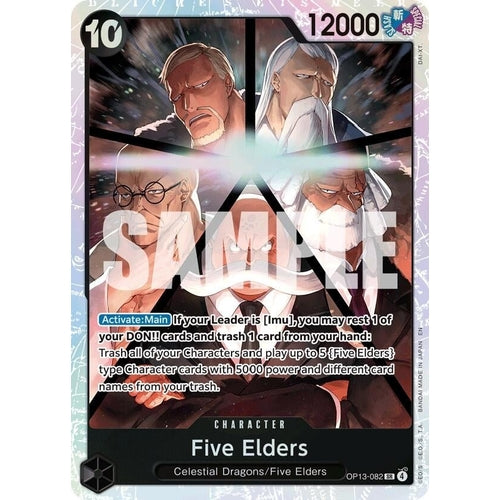 Five Elders (OP13 - 082) (Carrying On His Will) - PokéBox Australia