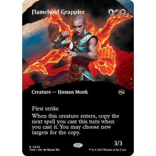Flamehold Grappler (Borderless) (359) (Tarkir: Dragonstorm) - PokéBox Australia