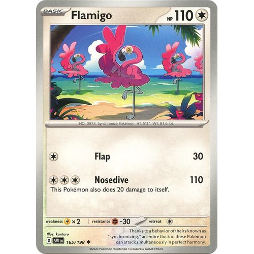 Flamigo (165/198) [SV01: Scarlet & Violet Base Set] - PokéBox Australia