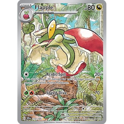 Flapple (210/191) [SV08: Surging Sparks] - PokéBox Australia