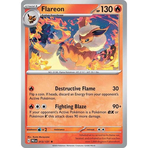 Flareon (013/131) [SV: Prismatic Evolutions] - PokéBox Australia