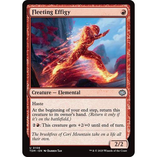 Fleeting Effigy (108) (Tarkir: Dragonstorm) - PokéBox Australia