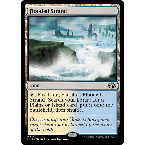 Flooded Strand (220) [Modern Horizons 3] - PokéBox Australia