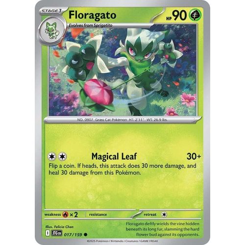 Floragato (017/159) (SV09: Journey Together) - PokéBox Australia