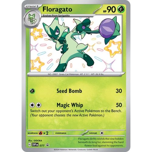 Floragato - 077 (077) (SV: Scarlet & Violet Promo Cards) - PokéBox Australia
