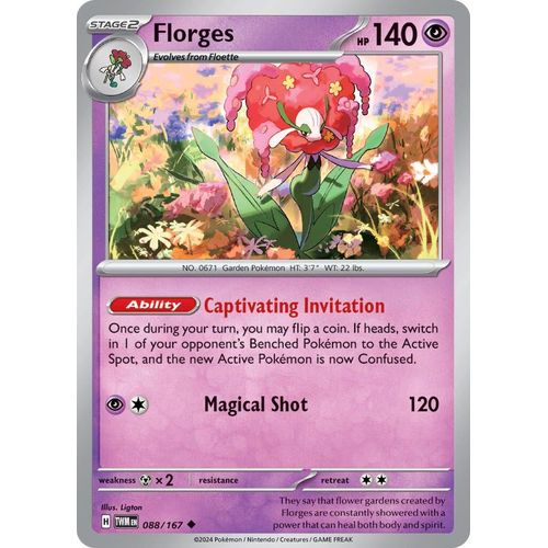 Florges (088/167) [SV06: Twilight Masquerade] - PokéBox Australia