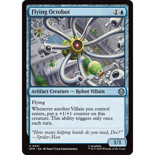 Flying Octobot (31) (Marvel's Spider - Man) - PokéBox Australia