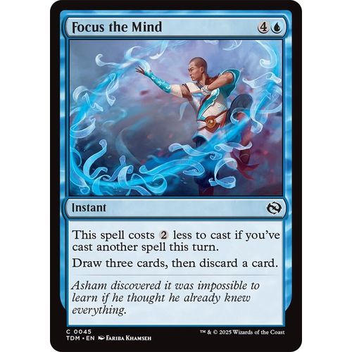Focus the Mind (45) (Tarkir: Dragonstorm) - PokéBox Australia