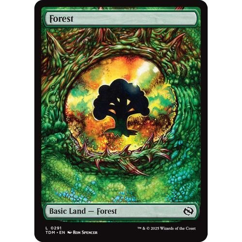 Forest (0291) (291) (Tarkir: Dragonstorm) - PokéBox Australia