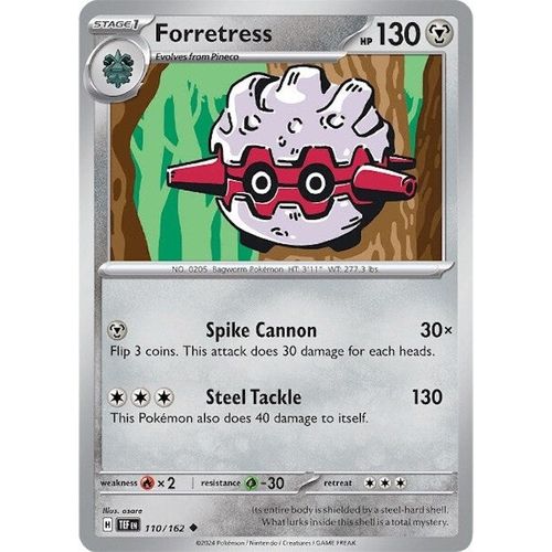 Forretress (110/162) [SV05: Temporal Forces] - PokéBox Australia
