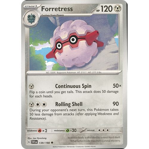Forretress (139/198) [SV01: Scarlet & Violet Base Set] - PokéBox Australia