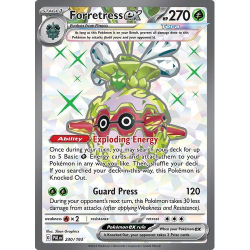 Forretress ex (230/193) [SV02: Paldea Evolved] - PokéBox Australia