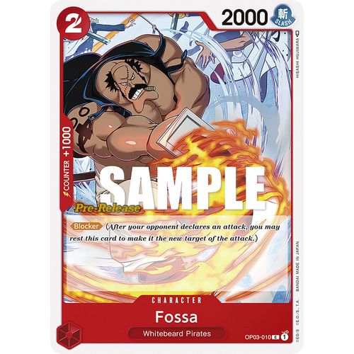 Fossa (OP03 - 010) [Pillars of Strength Pre - Release Cards] - PokéBox Australia