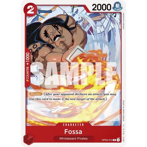 Fossa (OP03 - 010) [Starter Deck 15: RED Edward.Newgate] - PokéBox Australia