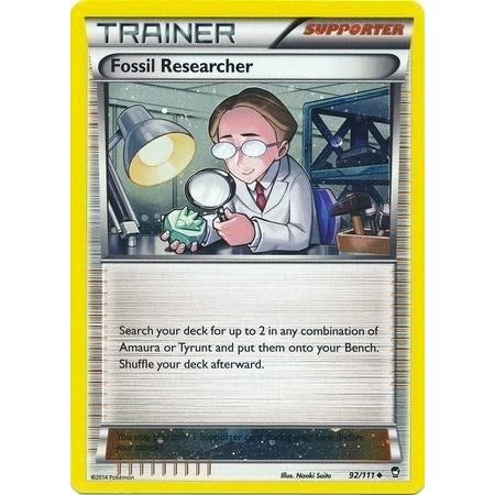 Fossil Researcher - 92/111 (Cosmos Holo) (092/111) (Miscellaneous Cards & Products) - PokéBox Australia