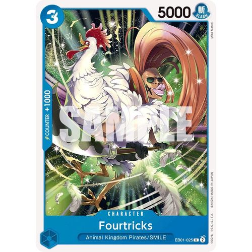 Fourtricks (EB01 - 025) [Extra Booster: Memorial Collection] - PokéBox Australia