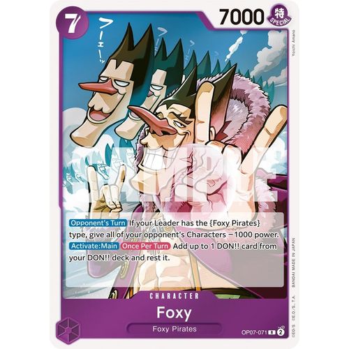 Foxy (071) (OP07 - 071) [500 Years in the Future] - PokéBox Australia