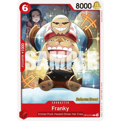 Franky (014) (OP10 - 014) [Royal Blood Release Event Cards] - PokéBox Australia