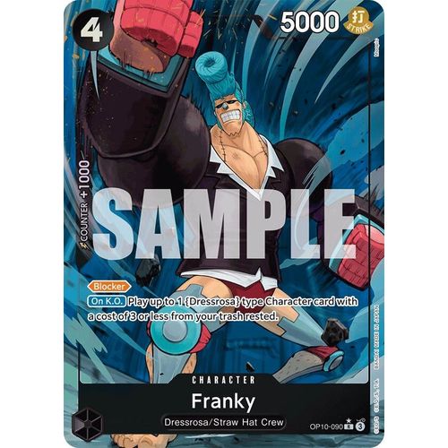 Franky (090) (Parallel) (OP10 - 090) [Royal Blood] - PokéBox Australia