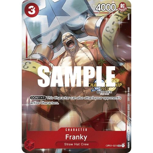 Franky (CS 2023 Celebration Pack) (OP01 - 021) [One Piece Promotion Cards] - PokéBox Australia